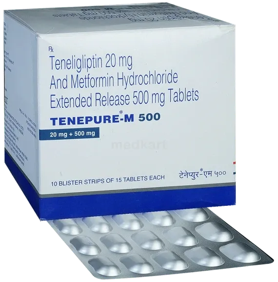tenepure m 500mg tablet 10's